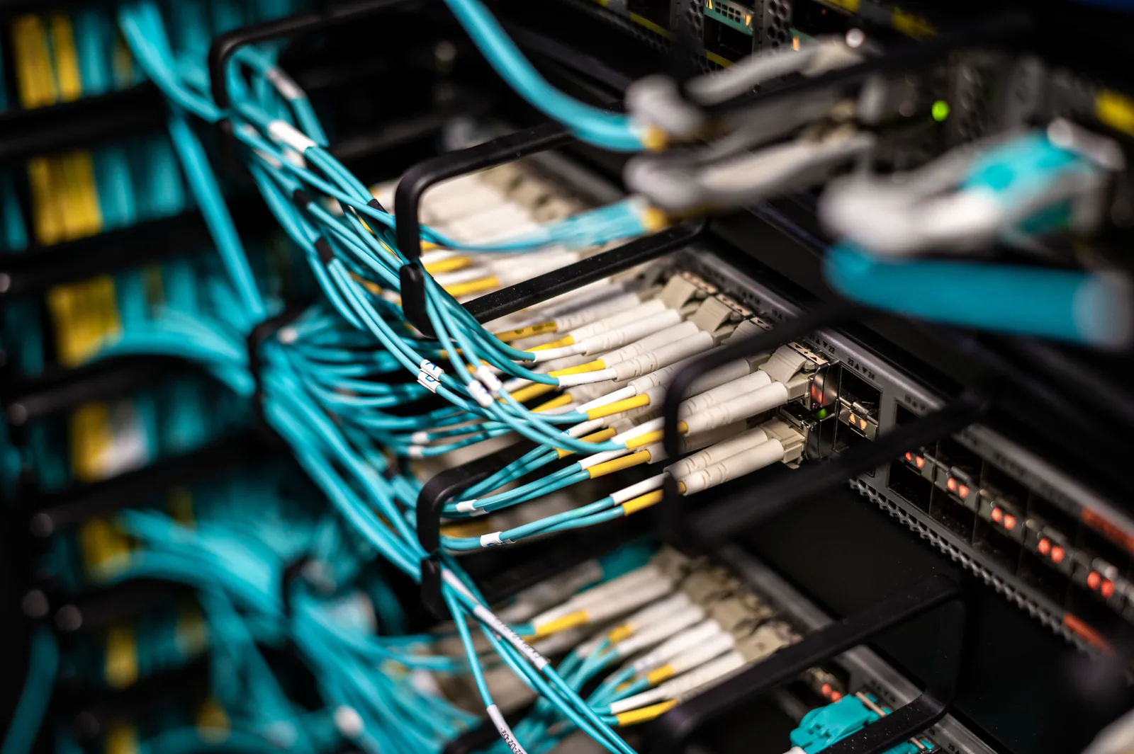 Organized communications cabling and termination equipment